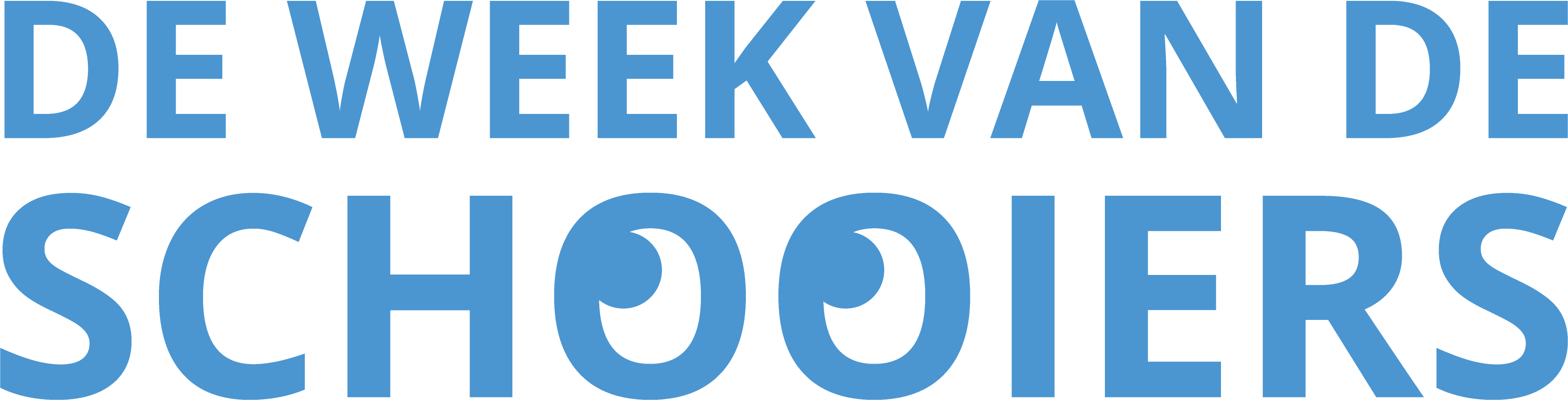 De Week van de Schooiers - logo blauw